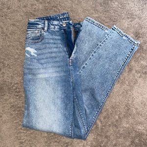 American Eagle stretch mom jeans- size 10, x-long legs